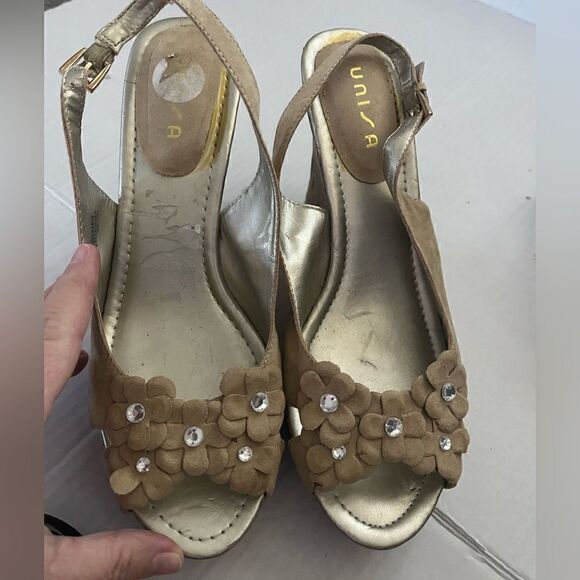 𝅺UNISA sling back wedges - Picture 6 of 6